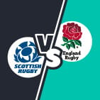 Scotland Rugby Team Logo vs England Ruby Team Logo