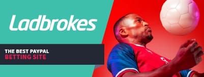 ladbrokes is the best beeting site with paypal banner